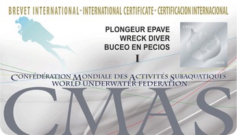 Wreck Specialty Course Training, CMAS eLearning, Pattaya , Thailand