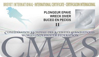 Wreck 2 Specialty Course Training, CMAS eLearning, Pattaya, Thailand